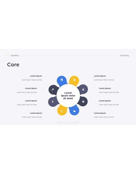 Workflow Simple minimalist powerpoint template