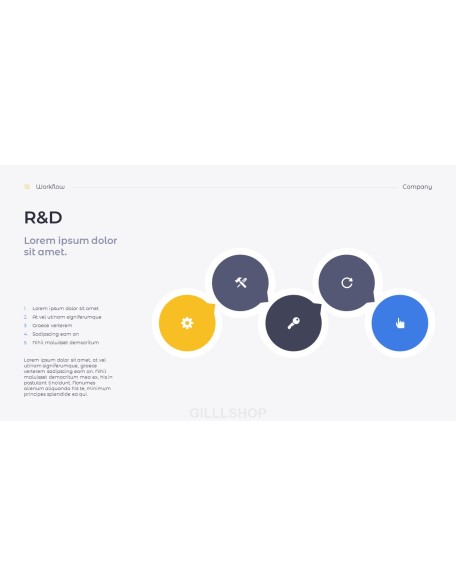 Workflow Simple minimalist powerpoint template