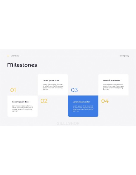 Workflow Simple minimalist powerpoint template