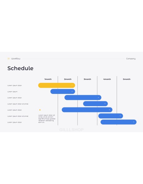 Workflow Simple minimalist powerpoint template