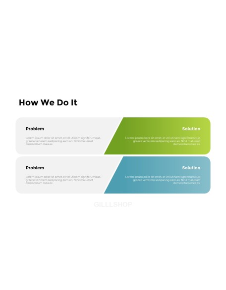 Zigzag Business Report PowerPoint Format