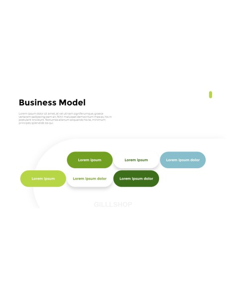 Zigzag Business Report PowerPoint Format