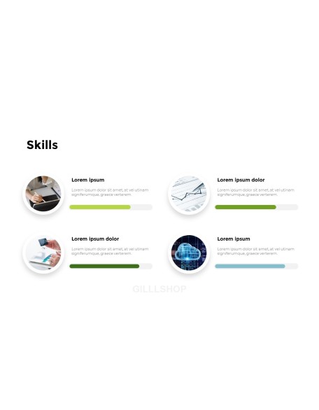 Zigzag Business Report PowerPoint Format