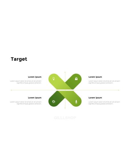 Zigzag Business Report PowerPoint Format