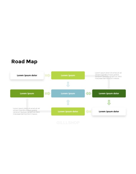 Zigzag Business Report PowerPoint Format