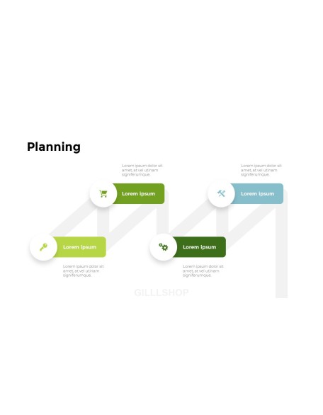Zigzag Business Report PowerPoint Format