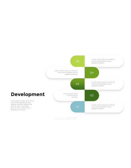 Zigzag Business Report PowerPoint Format