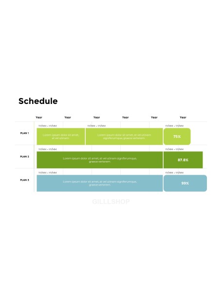 Zigzag Business Report PowerPoint Format