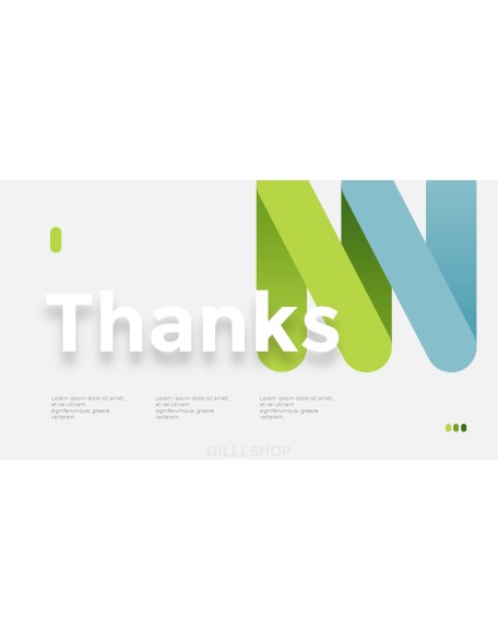 Zigzag Business Report PowerPoint Format