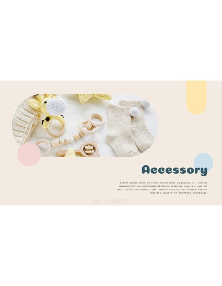 Baby Clothes Easy PPT Template