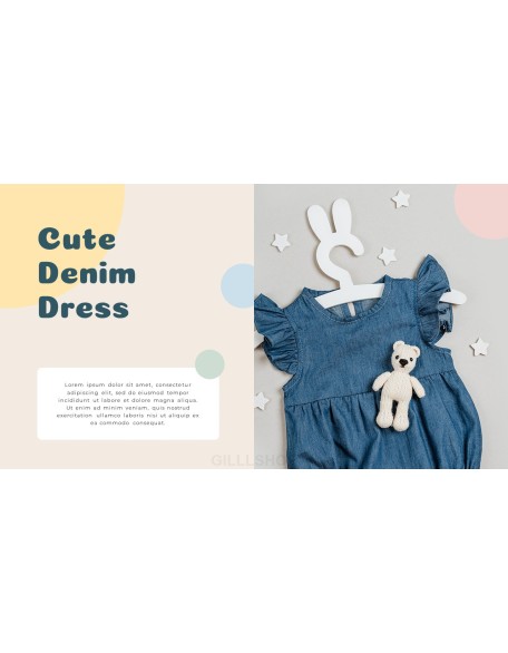 Baby Clothes Easy PPT Template