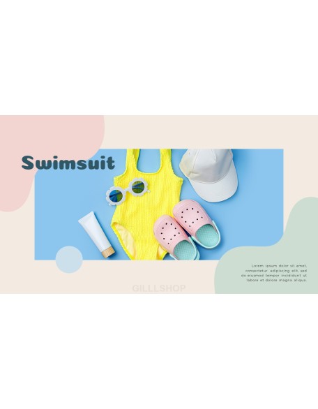 Baby Clothes Easy PPT Template