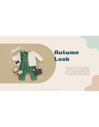 Baby Clothes Easy PPT Template