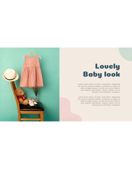 Baby Clothes Easy PPT Template