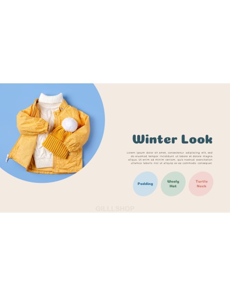 Baby Clothes Easy PPT Template