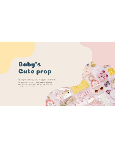 Baby Clothes Easy PPT Template