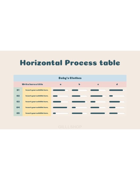 Baby Clothes Easy PPT Template