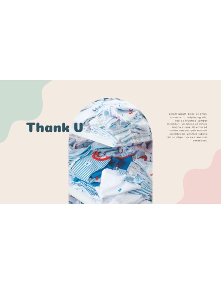 Baby Clothes Easy PPT Template