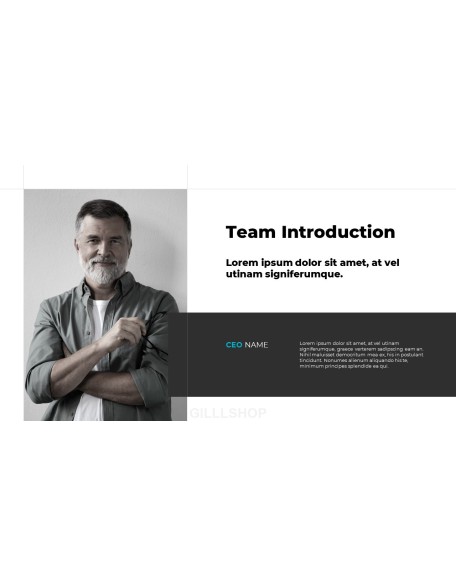 Grid Layout Business Business plan PPT