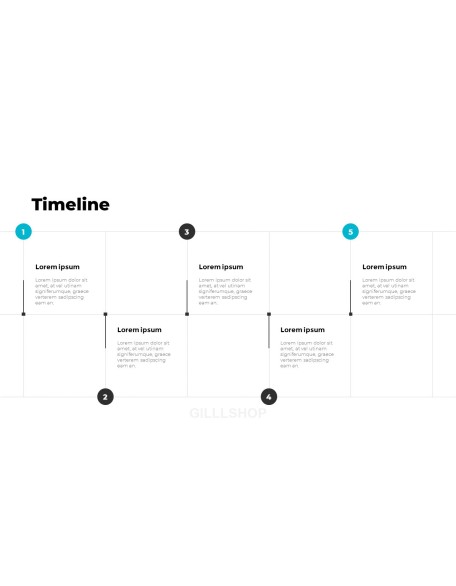 Grid Layout Business Business plan PPT