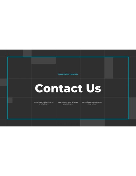Grid Layout Business Business plan PPT