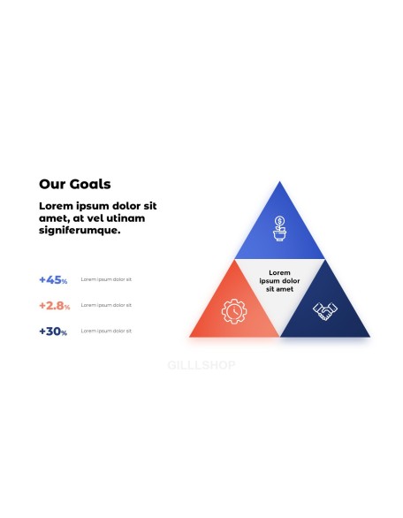 Simple Shapes Business Project document template design