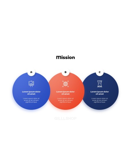 Simple Shapes Business Project document template design