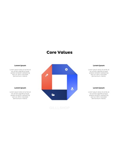 Simple Shapes Business Project document template design