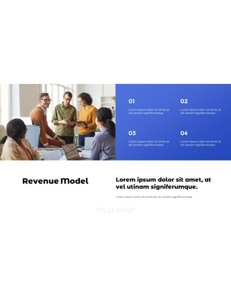 Simple Shapes Business Project document template design