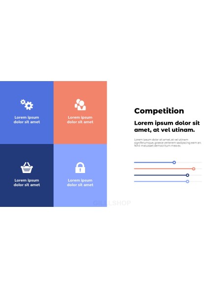 Simple Shapes Business Project document template design