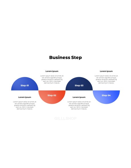 Simple Shapes Business Project document template design
