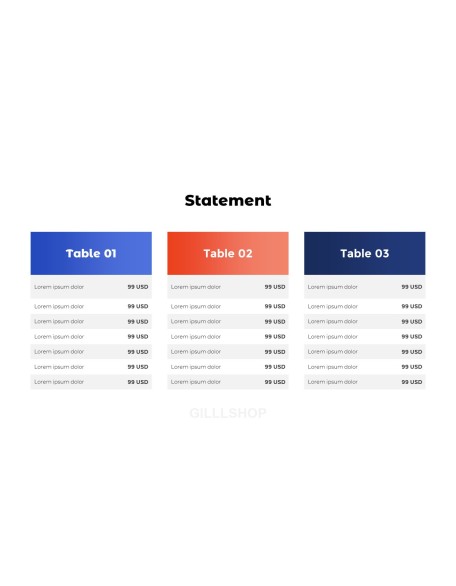 Simple Shapes Business Project document template design