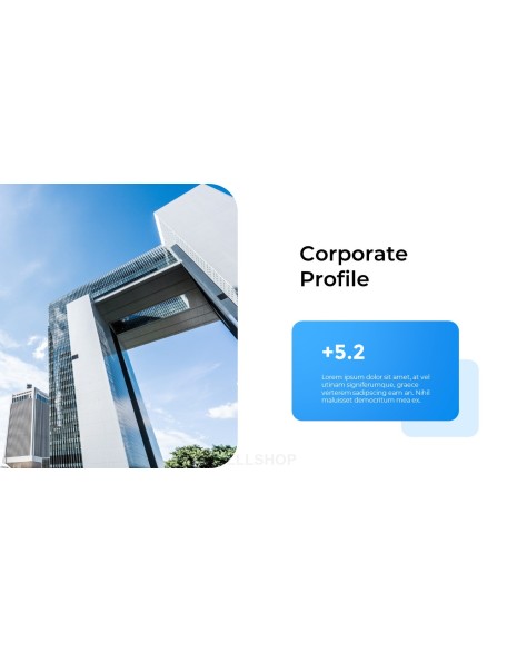 Corporate Introduction Easy PPT Template