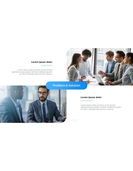 Corporate Introduction Easy PPT Template