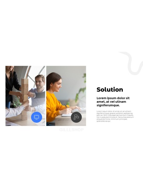 Wavy Abstract Concept Business ppt presentation slides