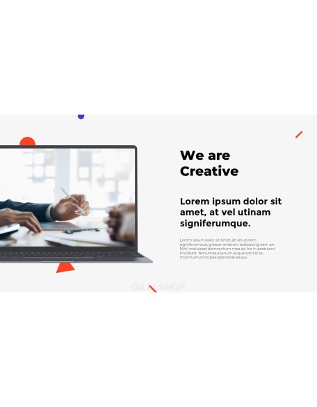 Creative Project Simple Simple PowerPoint Templates