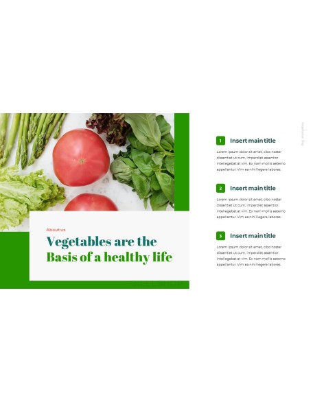 World Vegetarian Day brochure design template