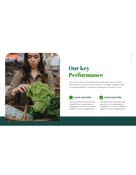 World Vegetarian Day brochure design template