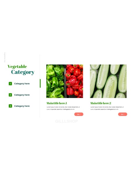 World Vegetarian Day brochure design template