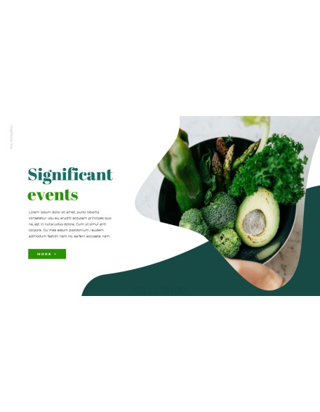 World Vegetarian Day brochure design template