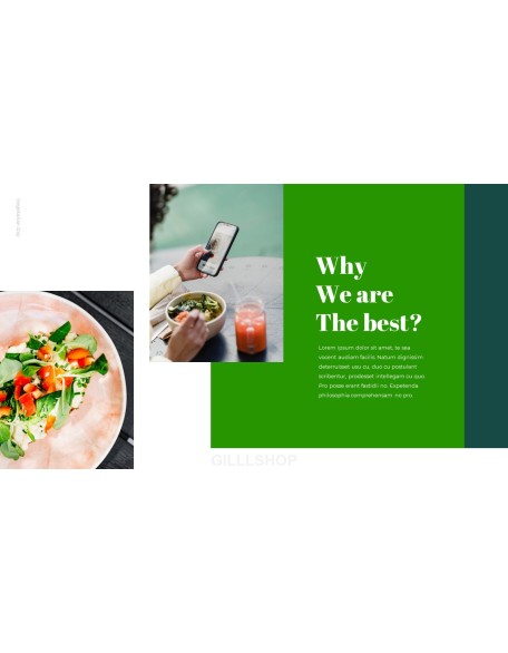 World Vegetarian Day brochure design template