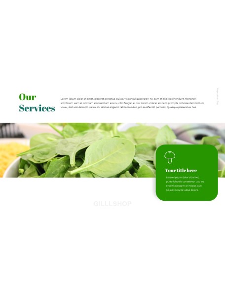 World Vegetarian Day brochure design template