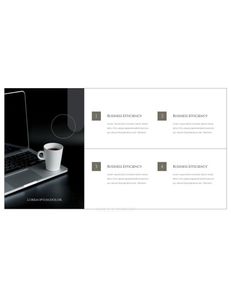 Business Efficiency Simple Templates Design
