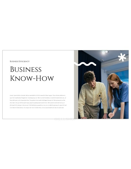 Business Efficiency Simple Templates Design