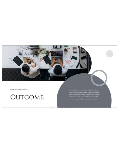 Business Efficiency Simple Templates Design