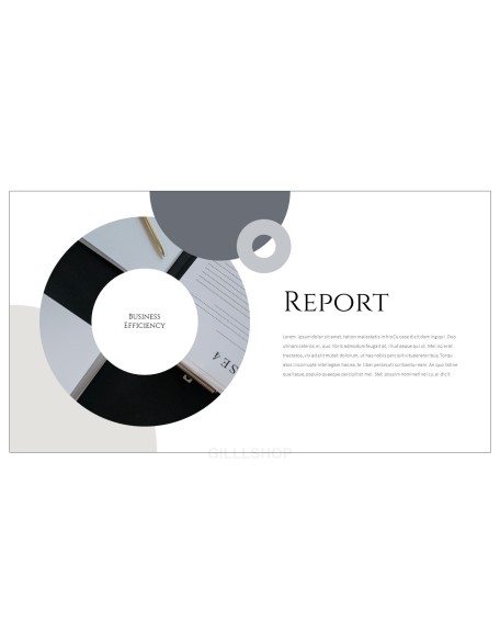 Business Efficiency Simple Templates Design
