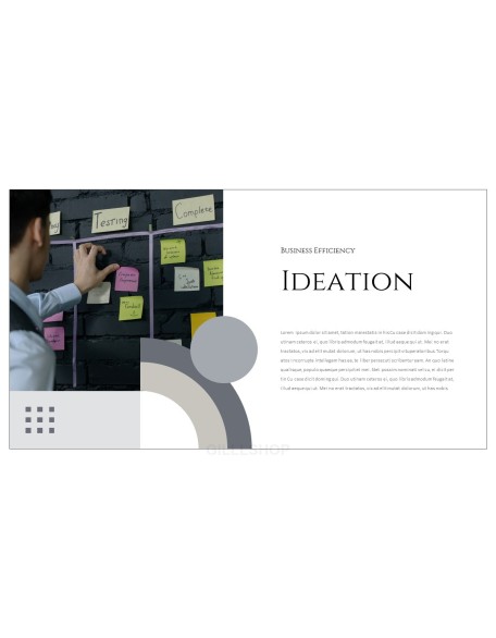 Business Efficiency Simple Templates Design