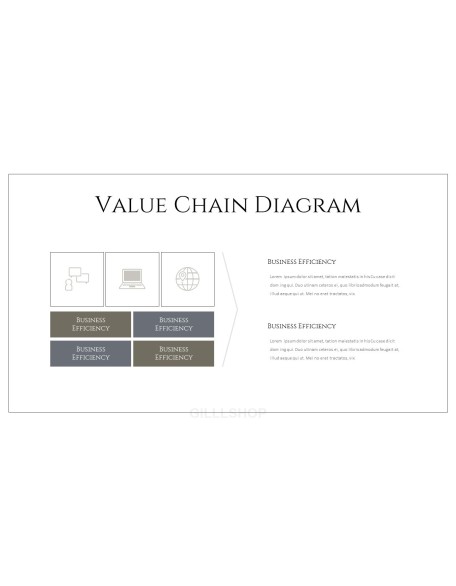 Business Efficiency Simple Templates Design