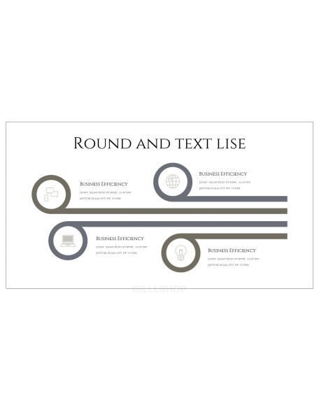 Business Efficiency Simple Templates Design