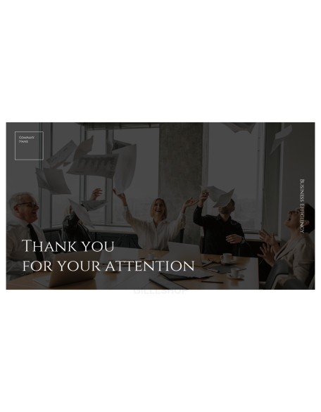 Business Efficiency Simple Templates Design